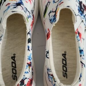 Soda Kids' Colorful Slip-On Sneakers